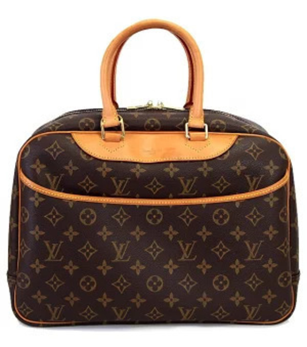 Louis Vuitton Deauville Handbag Bowling Vanity Monogram